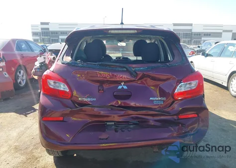 2019 Mitsubishi Mirage Rf из США, поврежденный, VIN ML32A3HJ0KH009888